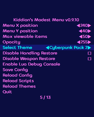 Cyberpunk Theme 2